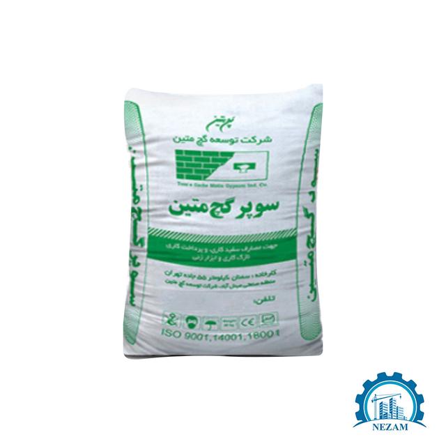 سوپر گچ سفیدکاری متین سمنان(25 کیلویی)-خرده