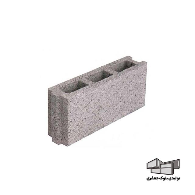 بلوک سبک معدنی 10 دوجداره-خرده