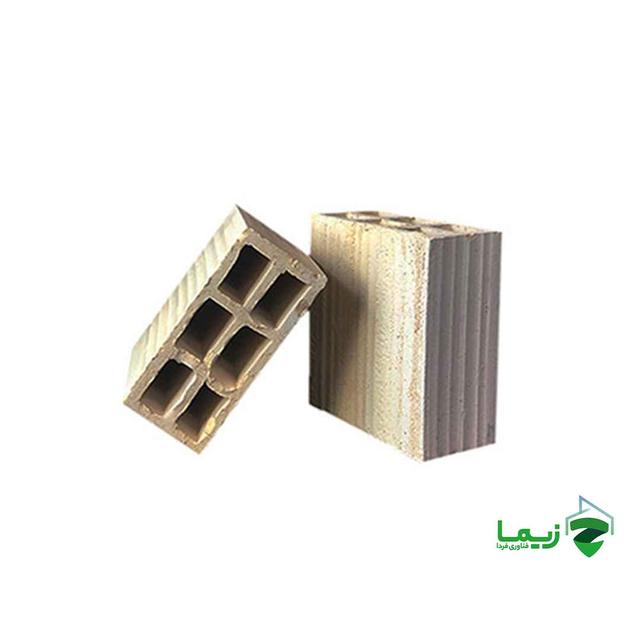 آجر سفال 10 مرجان اصفهان(18.2*18.2*8.5)-عمده