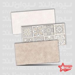 سرامیک مدل مانیدا کد005 کرم-۳۰*۶۰-ستاره میبد