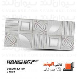سرامیک 30*90 رستیک مات مدل کوکو الوند درجه یک