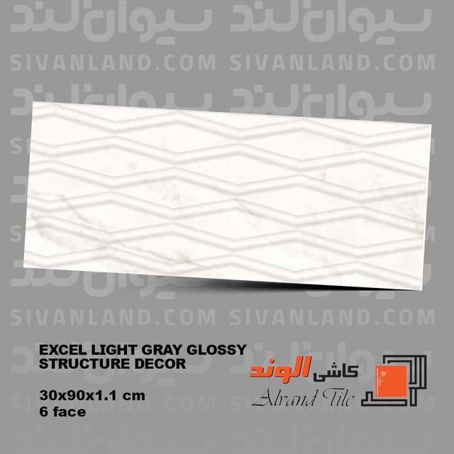 سرامیک 30*90 رستیک پولیش مدل اکسل الوند درجه یک