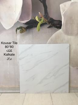 سرامیک 80*80 براق کلکته درجه دو کوثر ابرکوه