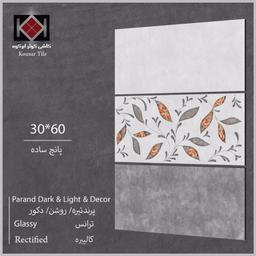 سرامیک 30*60 پرند دکور براق کوثر ابرکوه