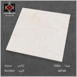 سرامیک 60*60کریستال نقره ای براق کوثر ابرکوه