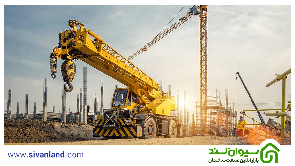 جرثقیل های ساختمان سازی متحرک
