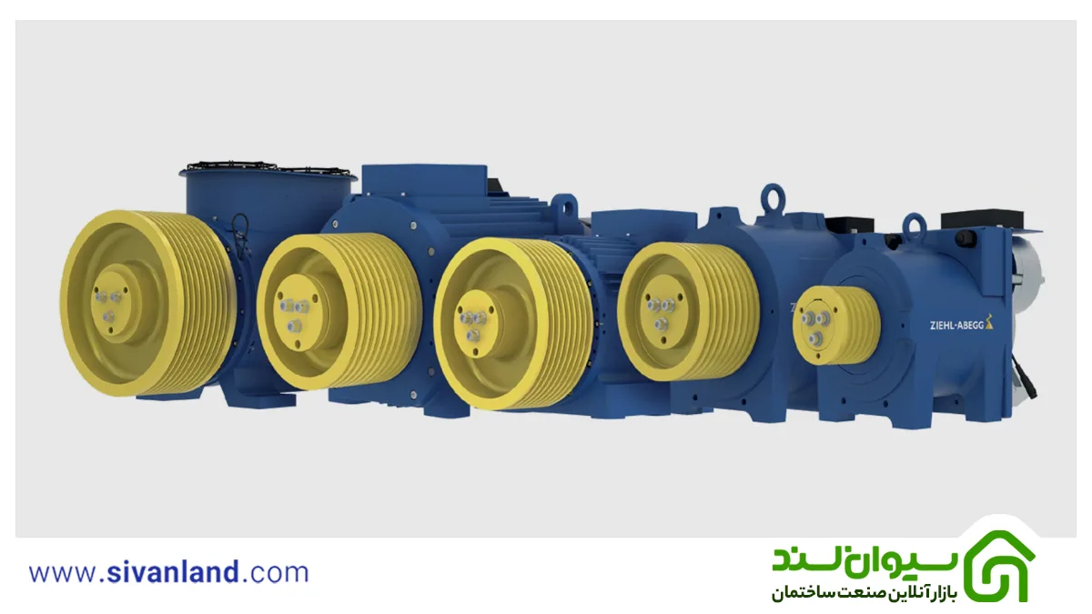 بررسی تخصصی موتور گیرلس آسانسور 4 5 موتور گیرلس زیلابگ آلمان