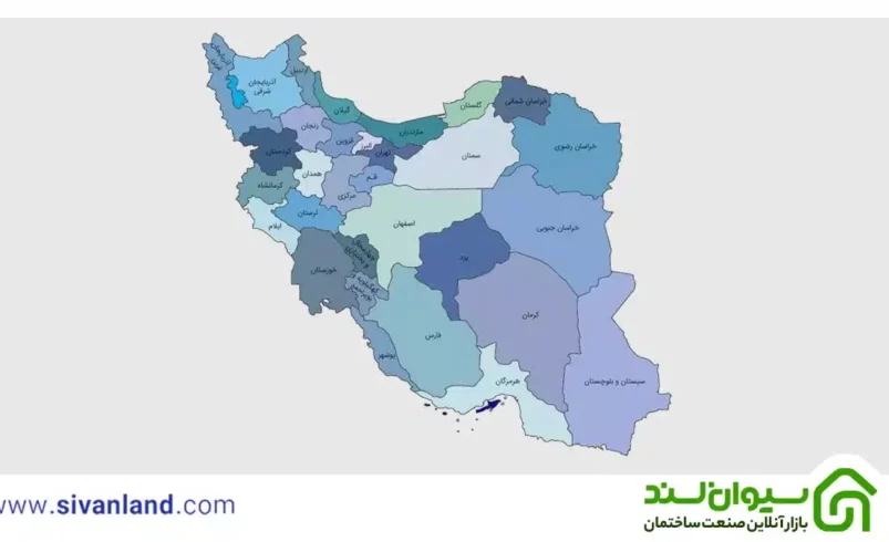 نقشه ایران