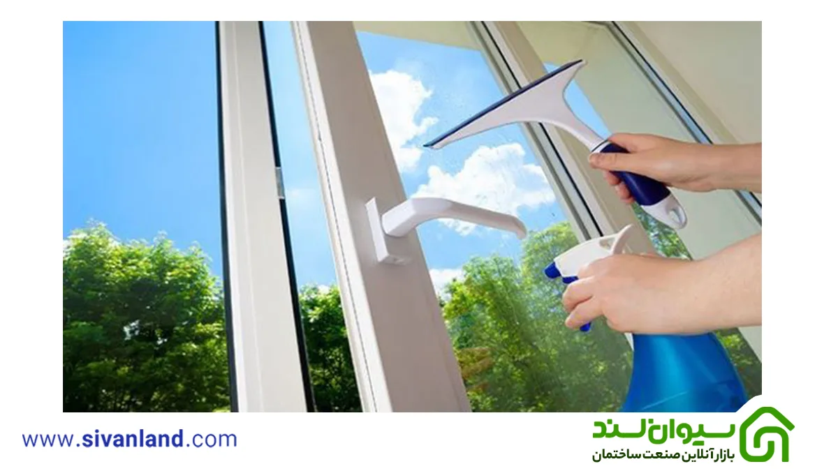 انواع محلول های خانگی برای تمیز کردن پنجره دوجداره