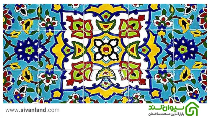 کاشی هفت رنگ | تاریخچه و روش ساخت کاشیهای هفت رنگ 1 1 کاشی هفت زنگ