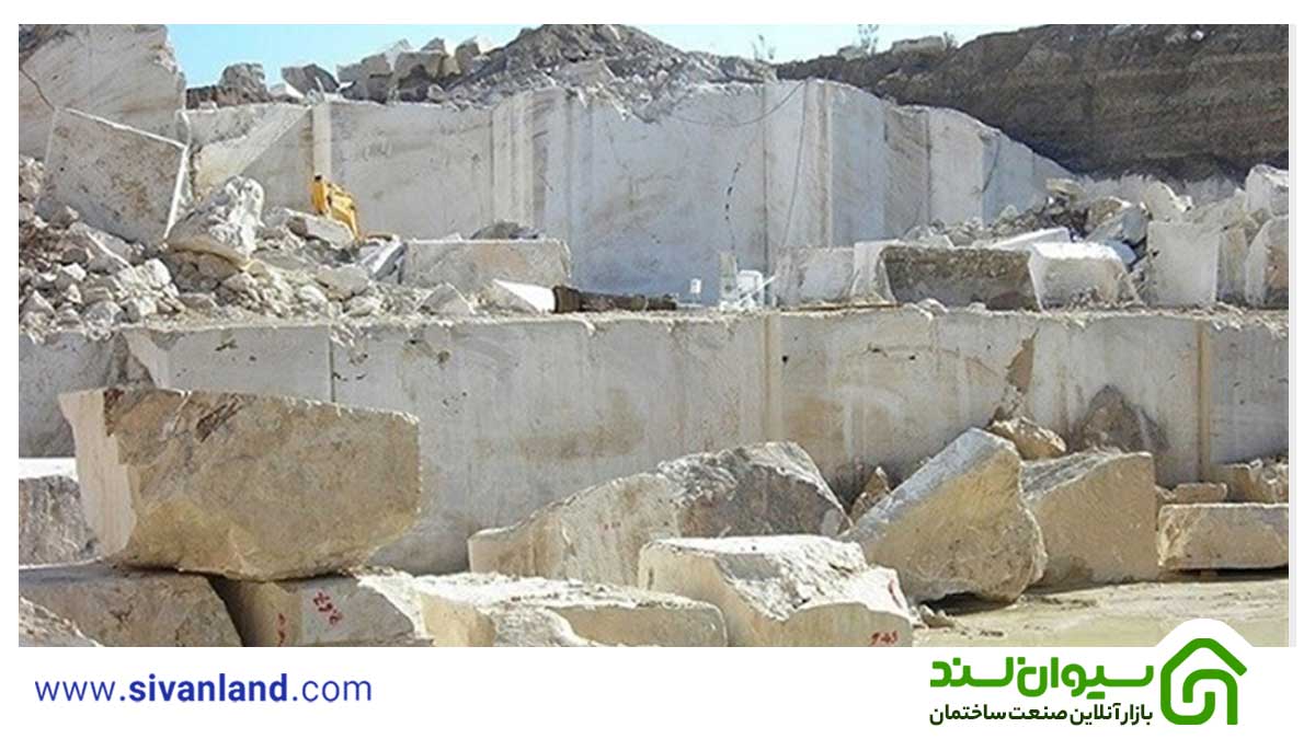 صادرات سنگ خام از ایران
