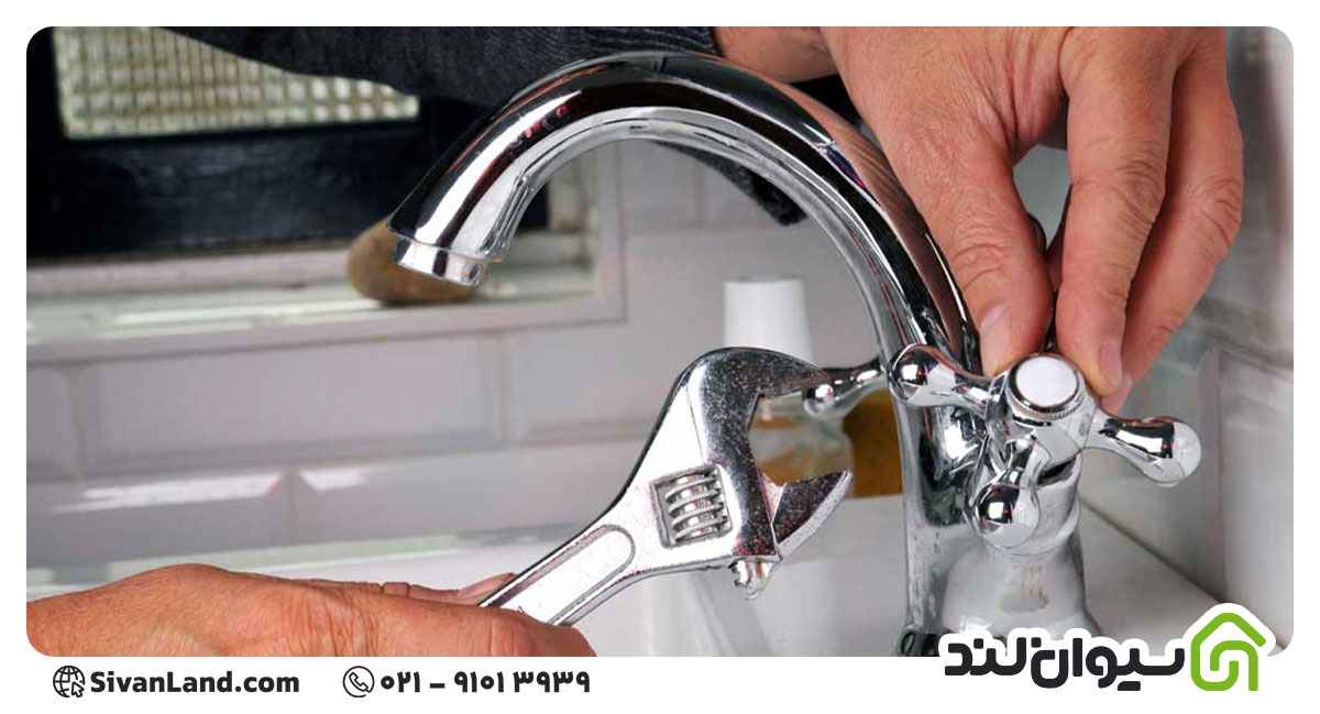 آموزش نصب و تعمیر شیر روشویی در خانه