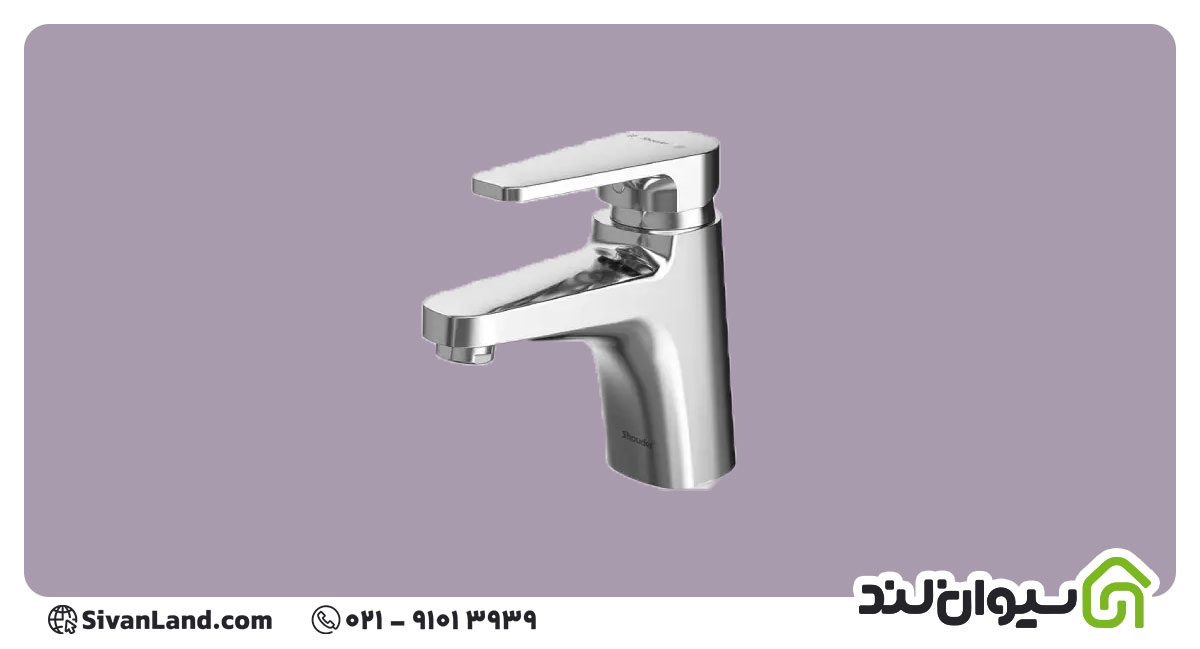 شیر روشویی پایه کوتاه