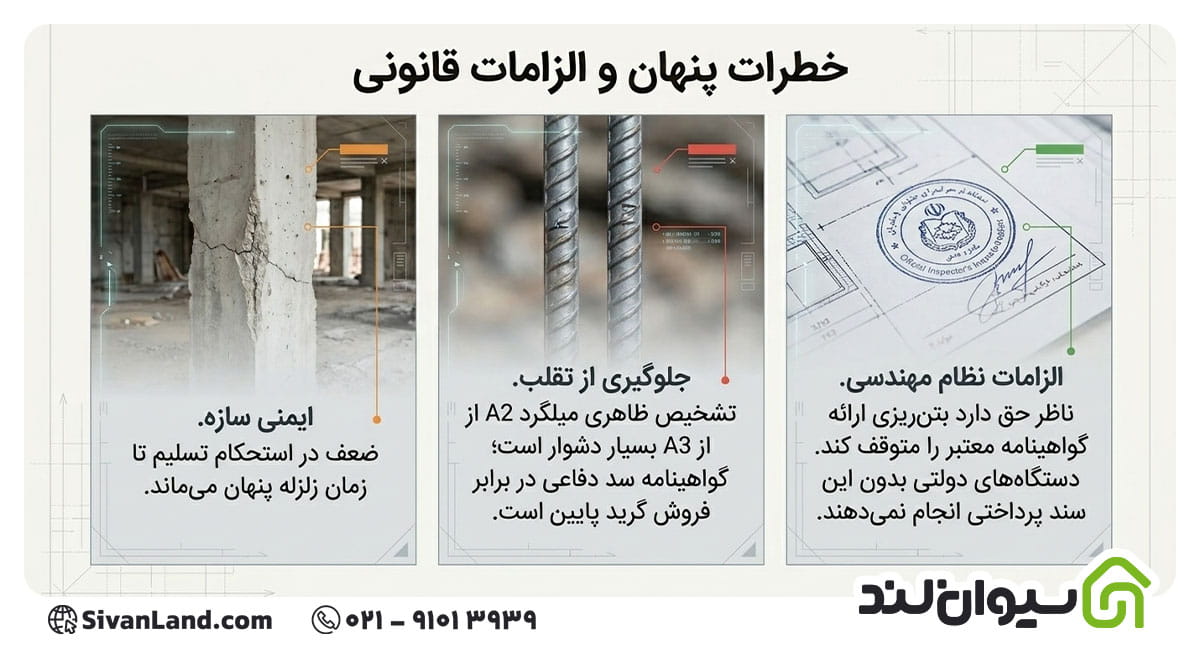 چرا سرتیفیکیت میلگرد اهمیت دارد؟