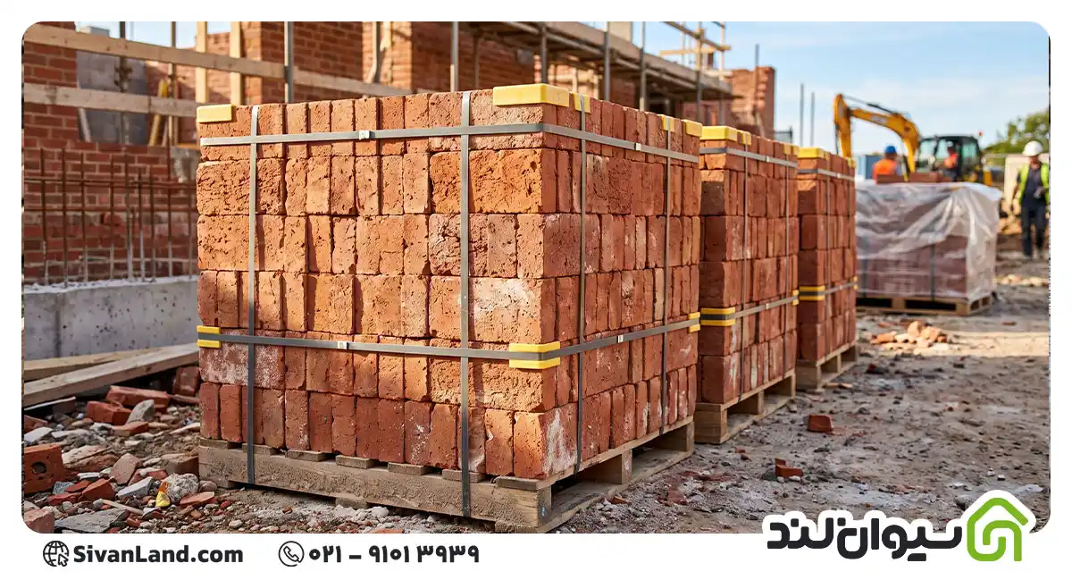 مصالح ساختمانی چیست؟ لیست کامل انواع مصالح ساختمانی؛ کاربردها و ویژگیهای هریک 53 53 آجر