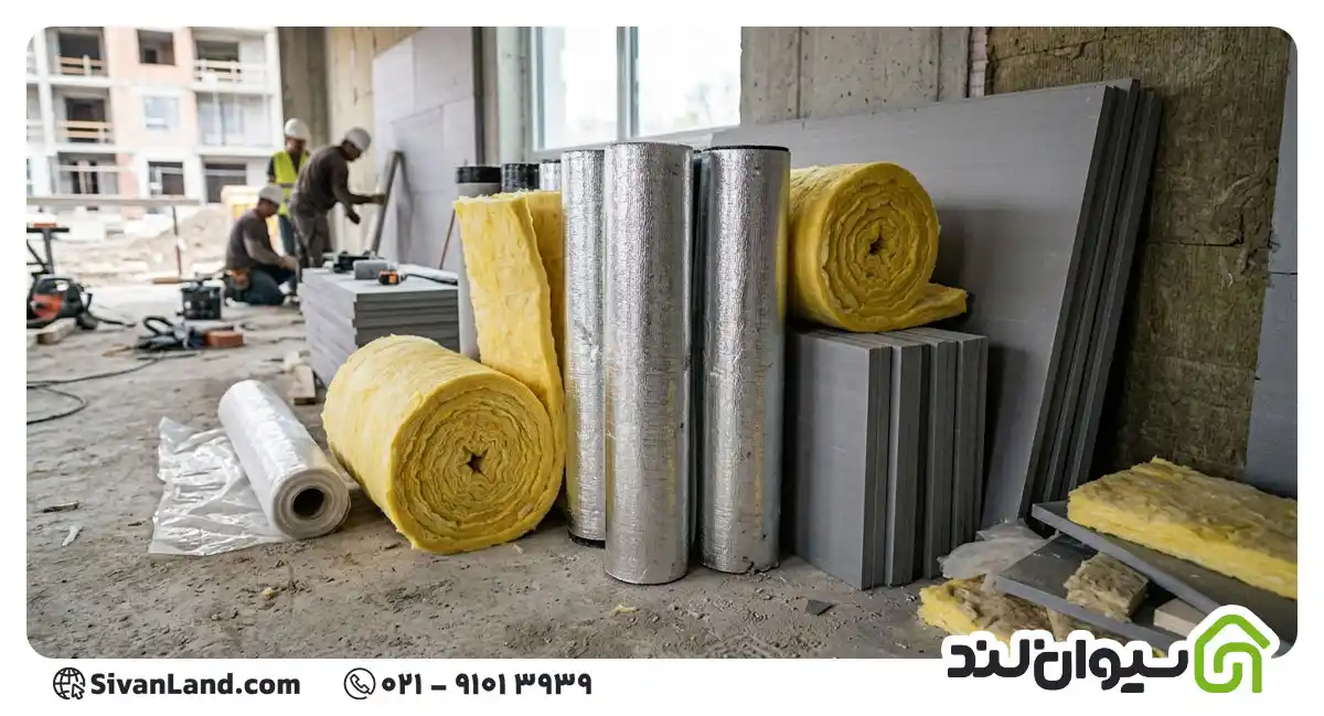 مصالح ساختمانی چیست؟ لیست کامل انواع مصالح ساختمانی؛ کاربردها و ویژگیهای هریک 60 60 عایقهای ساختمانی