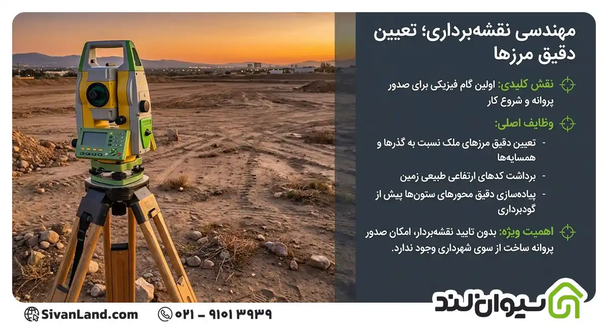 رشته های هفت گانه مهندسی ساختمان چیست؟ معرفی مهندسان و وظایف آنها 28 28 مهندسی نقشهبرداری
