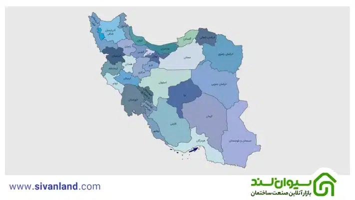 نقشه ایران